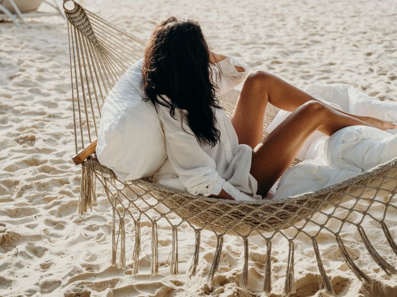 Viseće mreže za opuštanje na plaži